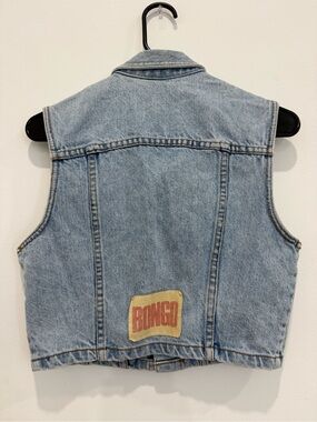 Vintage BONGO Jean vest